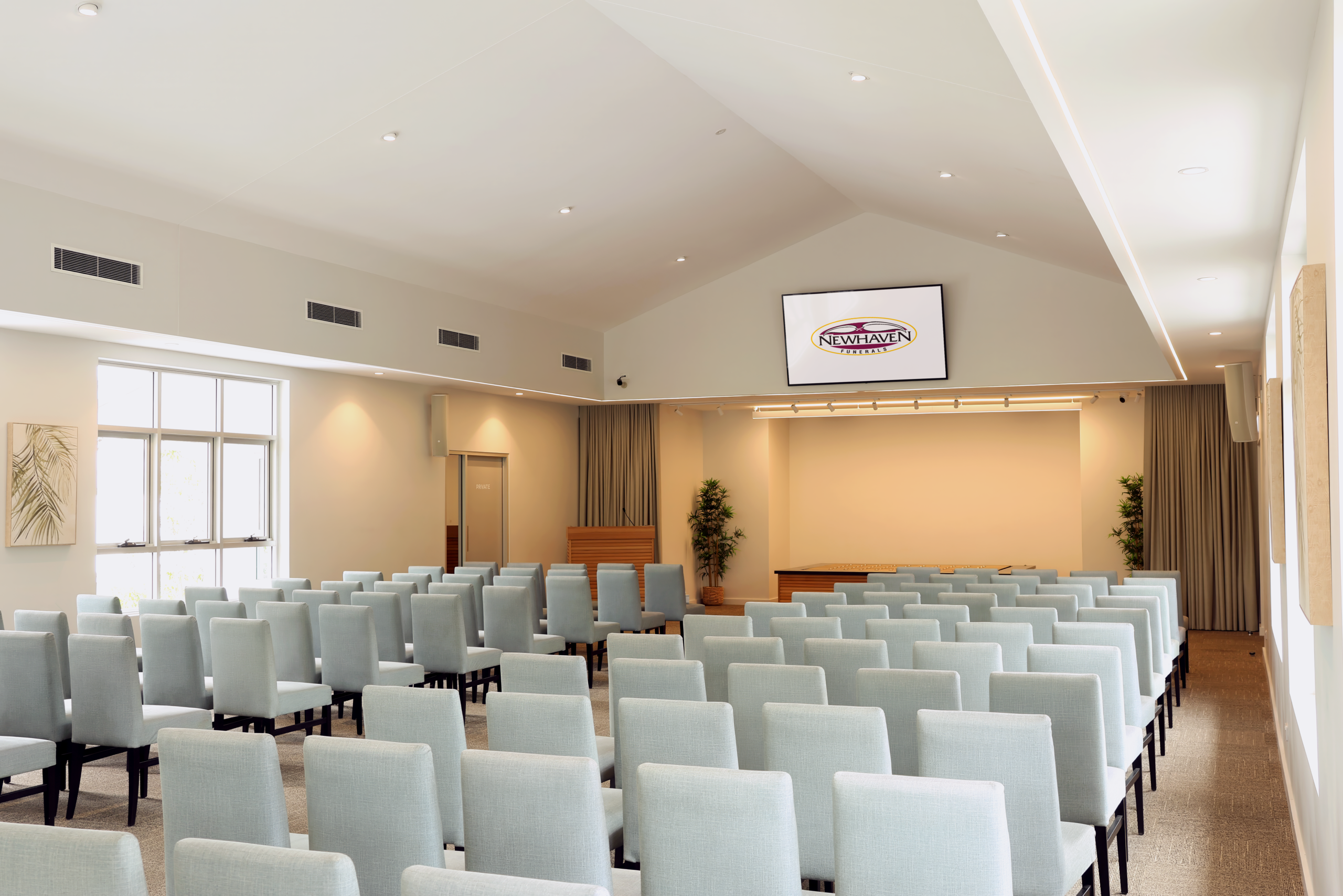 Inside Yellowwood Chapel