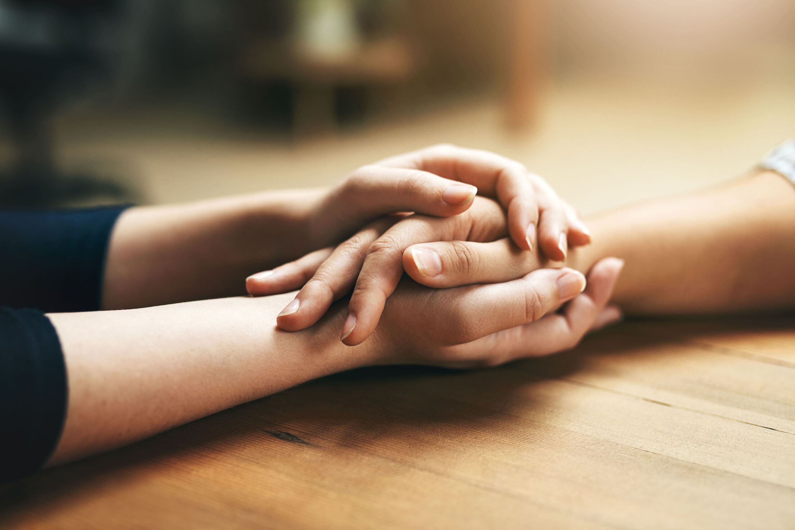 Grief: The Counterpart to Love Caring hands