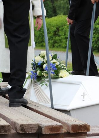 Lowering Coffin Into Ground — Newhaven Funerals in Brisbane