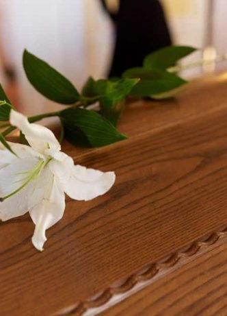 Wooden Coffin Lid — Newhaven Funerals in Brisbane