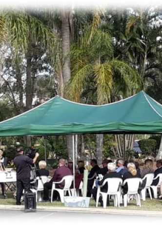 Outdoor Funeral — Newhaven Funerals in Brisbane
