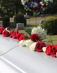 Flower on the Casket — Newhaven Funerals in Brisbane