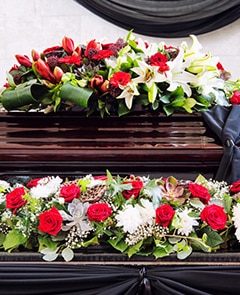 Beautiful Decorated Funeral — Newhaven Funerals in Brisbane